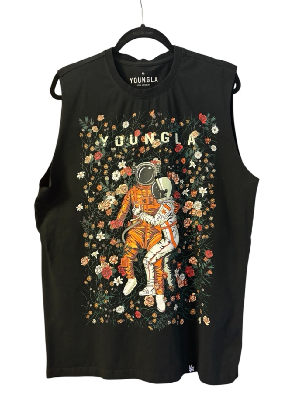YoungLA Astro Affairs Motion Picture Men’s Floral Muscle Tank